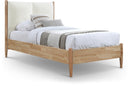 Arbor Fabric Upholstered Twin Bed - Cream