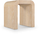Toulon Oak Veneer End / Side Table - Natural