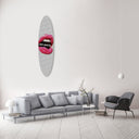 OFF Lips - Decorative Acrylic Surfboard