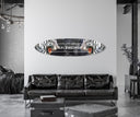 Tiger Effect - Decorative Acrylic Surfboard