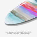 Parque del Retiro - Decorative Acrylic Surfboard