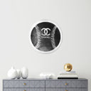 Fashion Baseball - Round Acrylic Art