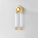 Vintage Polished Brass Zeme Wall Sconce 6.5" by Corbett Lighting