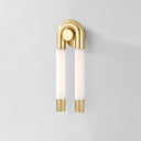 Vintage Polished Brass Zeme Wall Sconce 6.5" by Corbett Lighting, view 7