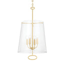 Aged Brass James Pendant 15" by Hudson Valley