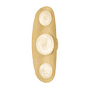 Vintage Brass Bezel Wall Sconce 7" x 18" by Corbett Lighting