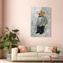 Katy Hirschfeld - High Class Elegance Tall - Framed Acrylic Art