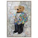 Katy Hirschfeld - High Class Elegance Tall - Framed Acrylic Art