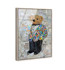 Katy Hirschfeld - High Class Elegance Tall - Framed Acrylic Art