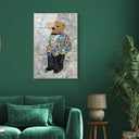 Katy Hirschfeld - High Class Elegance Tall - Framed Acrylic Art