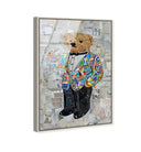 Katy Hirschfeld - High Class Elegance Tall - Framed Acrylic Art