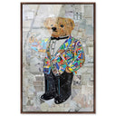 Katy Hirschfeld - High Class Elegance Tall - Framed Acrylic Art