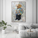 Katy Hirschfeld - High Class Elegance Tall - Framed Acrylic Art