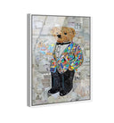Katy Hirschfeld - High Class Elegance Tall - Framed Acrylic Art