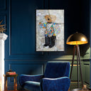 Katy Hirschfeld - High Class Elegance Tall - Framed Acrylic Art