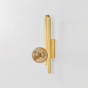 Vintage Polished Brass Cronus Wall Sconce 6.5" by Corbett Lighting, view 3