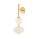 Vintage Brass Charoite Wall Sconce 8.25" by Corbett Lighting