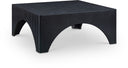 Eloise Oak Veneer Coffee Table - Black