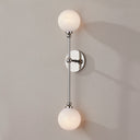 Polished Nickel Andrews Wall Sconce 4.75" by Hudson Valley, view 2
