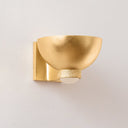 Vintage Gold Leaf Fairview Wall Sconce 8.75" by Hudson Valley, view 7