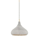 Aged Brass Hampstead Pendant 20" by Hudson Valley