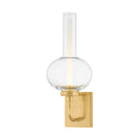 Aged Brass Rossman Wall Sconce 6.75" by Hudson Valley