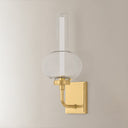 Aged Brass Rossman Wall Sconce 6.75" by Hudson Valley, view 2