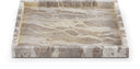 Barletta Genuine Marble Square Tray - Beige