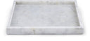 Barletta Genuine Marble Square Tray - White