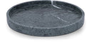 Barletta Genuine Marble Round Tray - Green