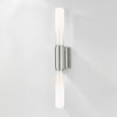Polished Nickel Colrain Wall Sconce 5.25" by Hudson Valley, view 3