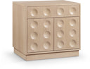 Compass 26" Oak Veneer Nightstand - Natural