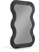 Bellagio Oak Veneer Mirror - Black