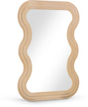 Bellagio Oak Veneer Mirror - Natural