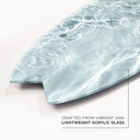 Calming Waves Clear Skimboard