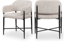 Dame Fabric Upholstered Dining Chair - Beige