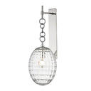 Polished Nickel Venice Wall Sconce 8.5" by Hudson Valley