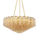 Aged Brass Watertown Chandelier 33" by Hudson Valley