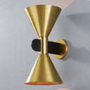 Aged Brass Cranston Wall Sconce 8.5" x 16.25" by Hudson Valley, view 3