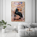 Stallion at the Library