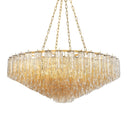 Aged Brass Watertown Chandelier 46" by Hudson Valley