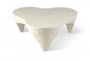 Bourges Aluminium Coffee Table - Cream