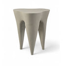 Bourges Aluminium End Table - Taupe