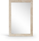 Pavia Genuine Travertine Frame Mirror - Natural