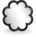 Vicenza Genuine Genuine Marble Frame Mirror - Green