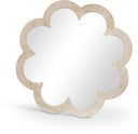Vicenza Genuine Travertine Frame Mirror - Natural