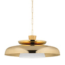 Vintage Brass Ravenna Pendant 34" by Corbett Lighting