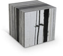 Bolzano Marble End Table - Panda