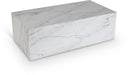 Bolzano Marble Coffee Table - White