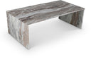 Vernazza Genuine Marble Coffee Table - Brown